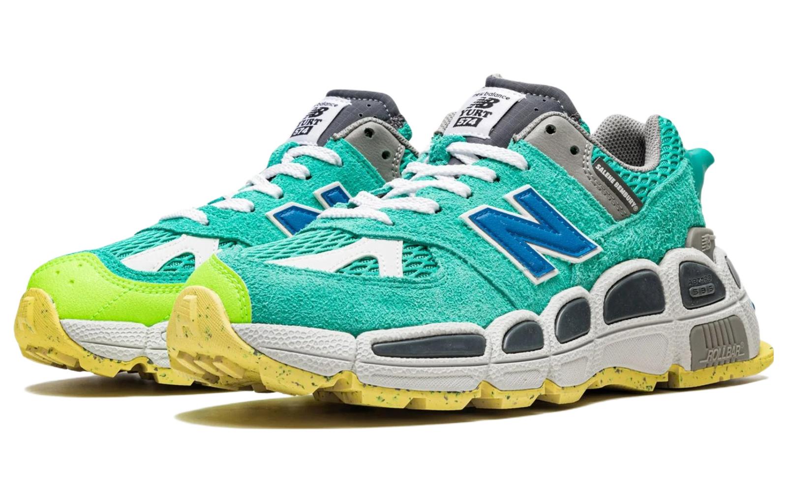New Balance Salehe Bembury x 574 YURT 'Universal Communication - Emerald Sky' MS574YSD