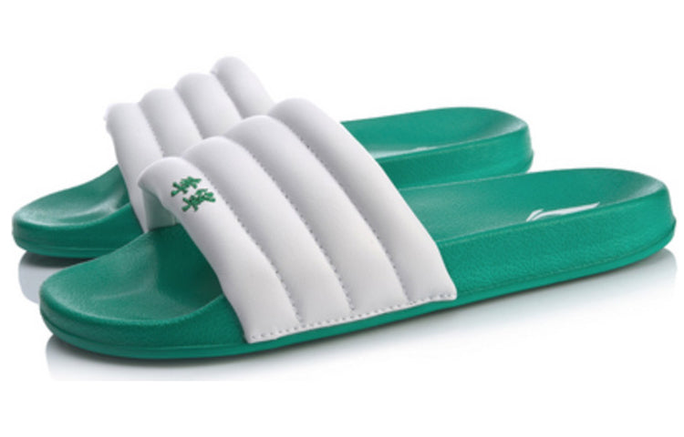 Li-Ning Bubble Slide 'Paris Fashion Week - White Green' ABTQ005-4