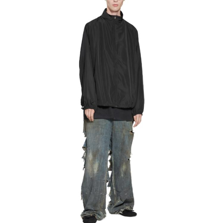 Balenciaga Minimal Tracksuit Jacket 'Black' 746484TYD361000