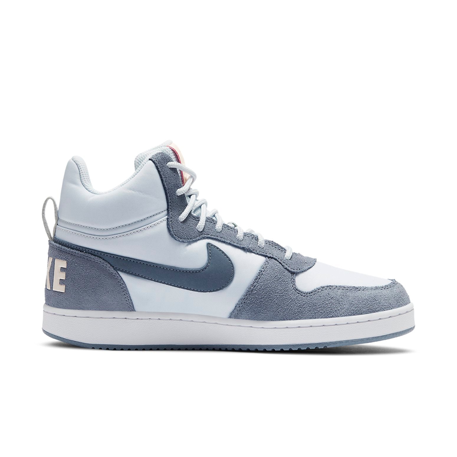 (WMNS) Nike Court Borough Mid Premium 'Pure Platinum' 844907-005