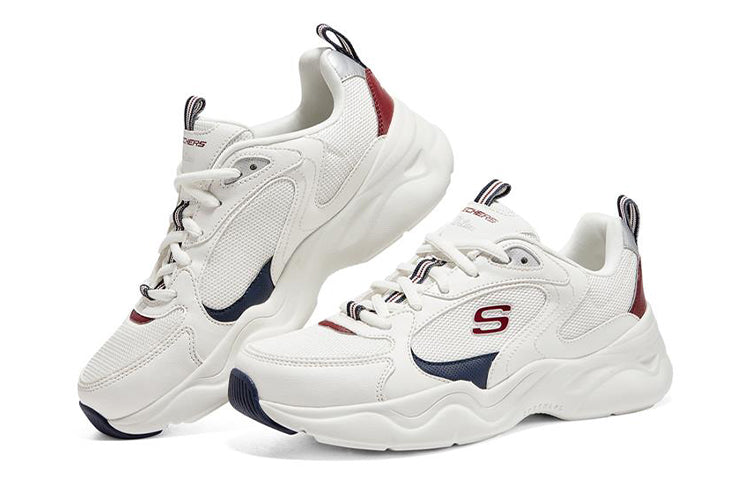 (WMNS) Skechers DLITES Airy 3.0 'White Navy Red' 896149-WMLT