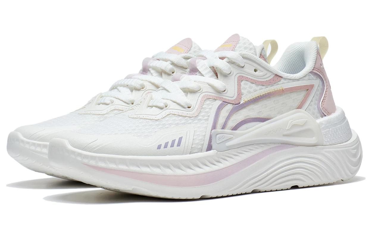 (WMNS) Li-Ning Qingyou 'White Pink' AGLT058-4