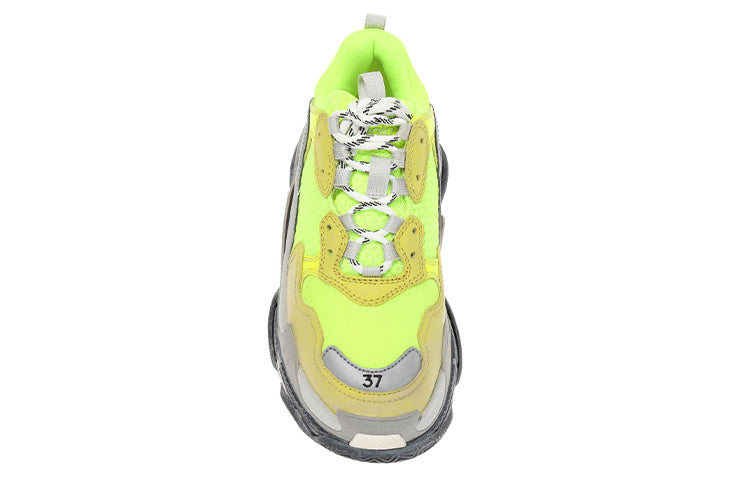 (WMNS) Balenciaga Triple S Trainer 'Yellow Fluo' 517333W09O47320