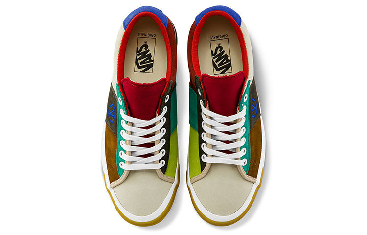 Vans Og Sid Lx Retro Casual Skateboarding Shoes Unisex Multi-Color Splicing VN0A4U1320V