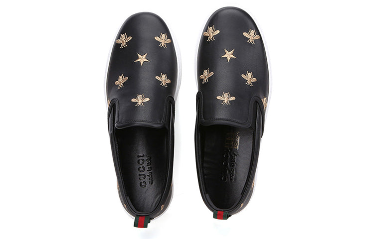 Gucci Slip-On 'Bees - Black' 407364-AXWB0-1076