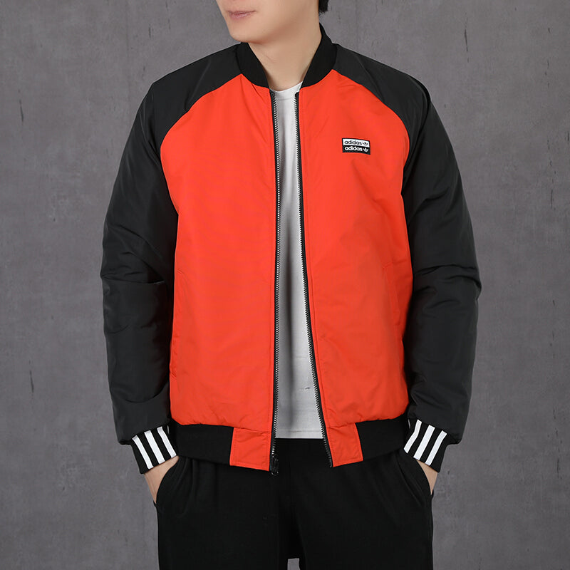 adidas originals Revsbl Bomber reversible Casual Sports Jacket 'Black' FT6895