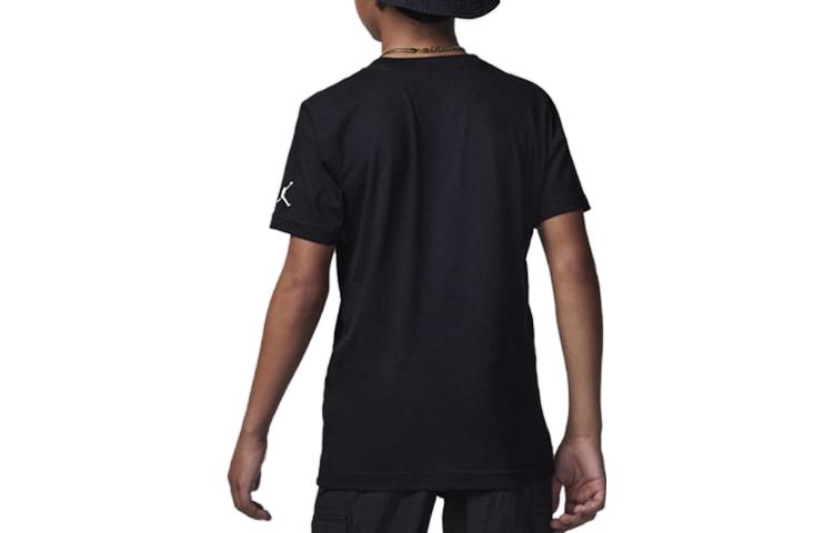 (GS) Air Jordan Burst T-Shirt 'Black' 95C530-023