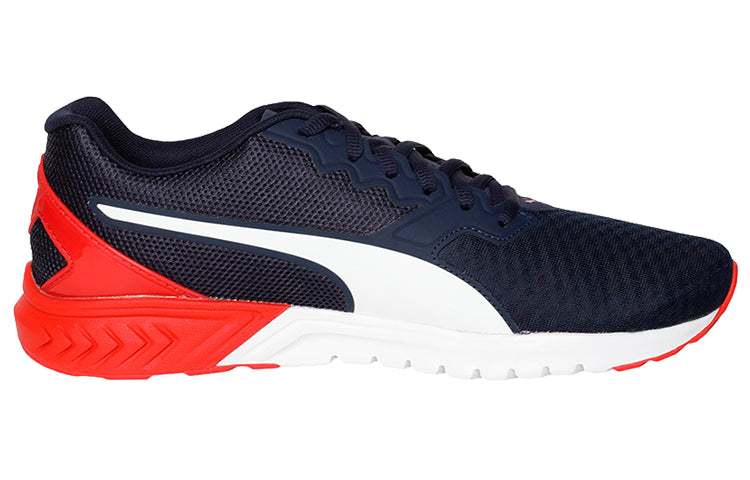PUMA Ignite Stride Low Running Shoes Blue/White/Red 191387-05