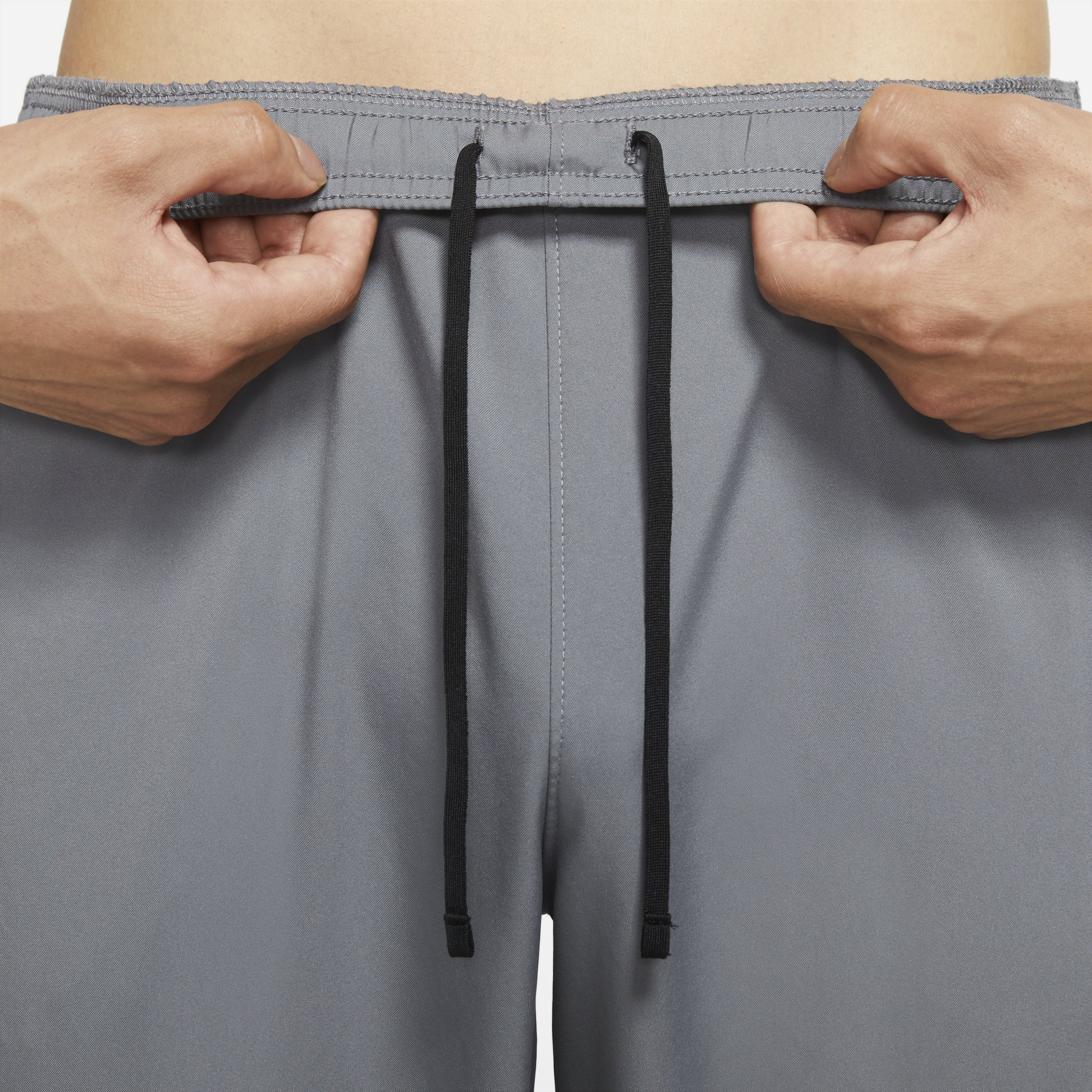 Nike Dri-FIT Challenger logo Sports Woven Running Long Pants Gray DD4895-084