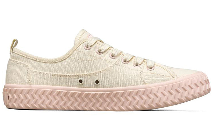(WMNS) Skechers Street Trax Low-Top Sneakers White/Pink 66666305-OFWT