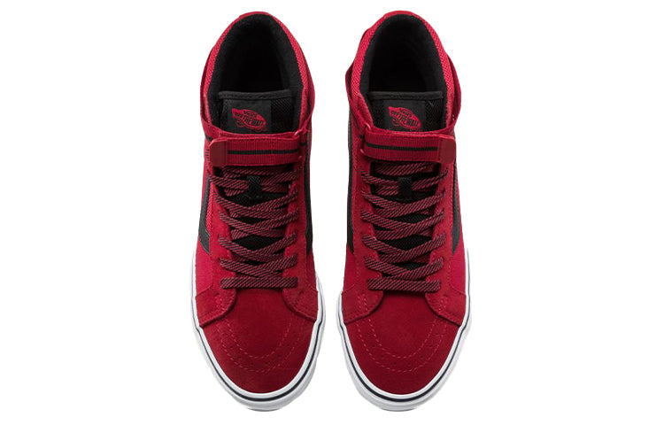 Vans Unisex SK8-HI Strap Sneakers Red VN0A3QY2VMK