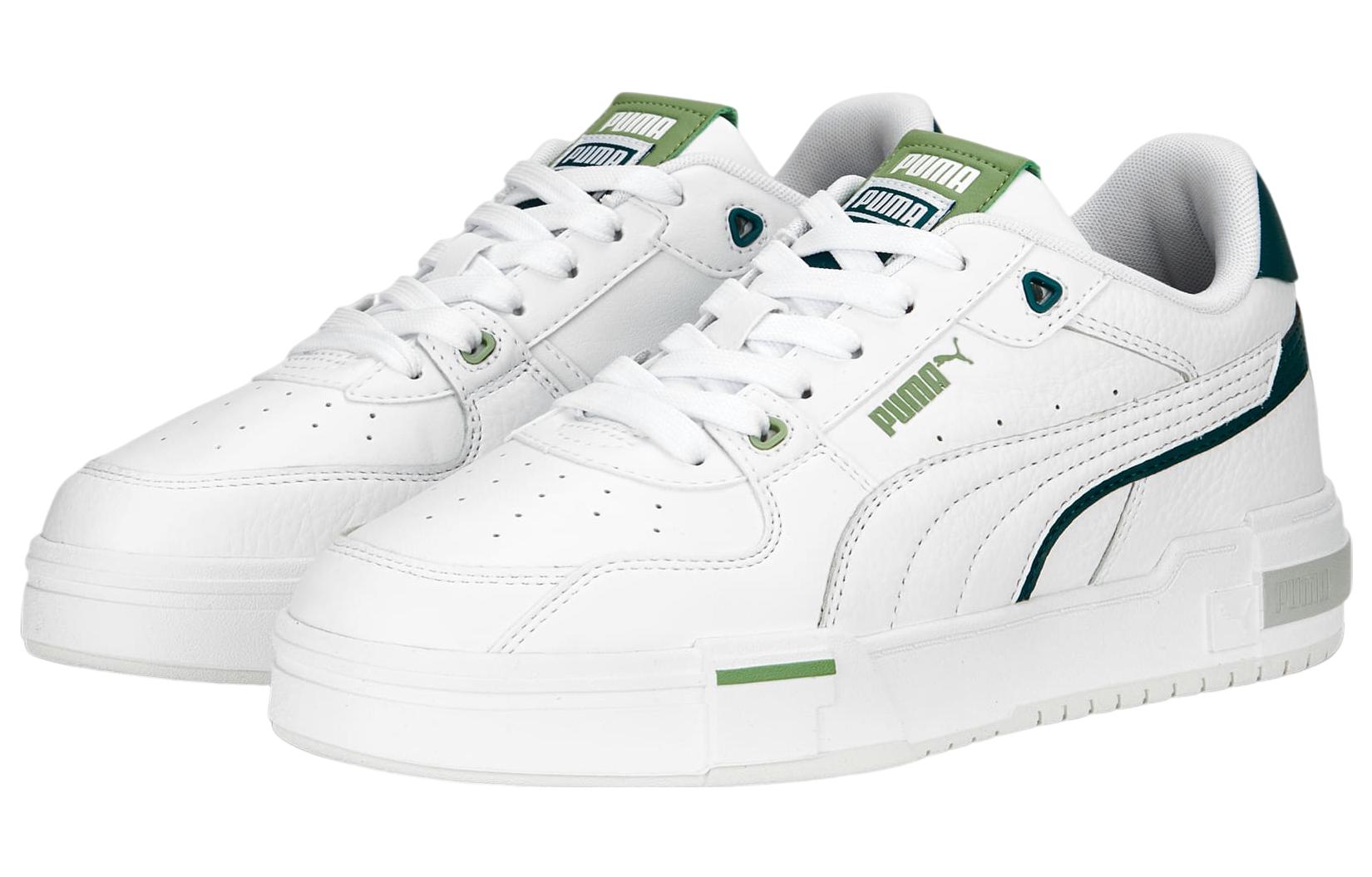 PUMA CA Pro Glitch Leather 'White Green' 390681-01