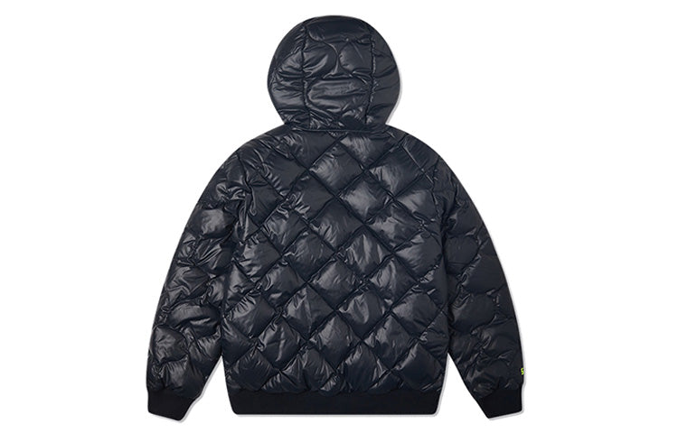 Converse Real Tree Reversible Jacket Leaves Printing Asia Sizing 'Black' 10020223A01