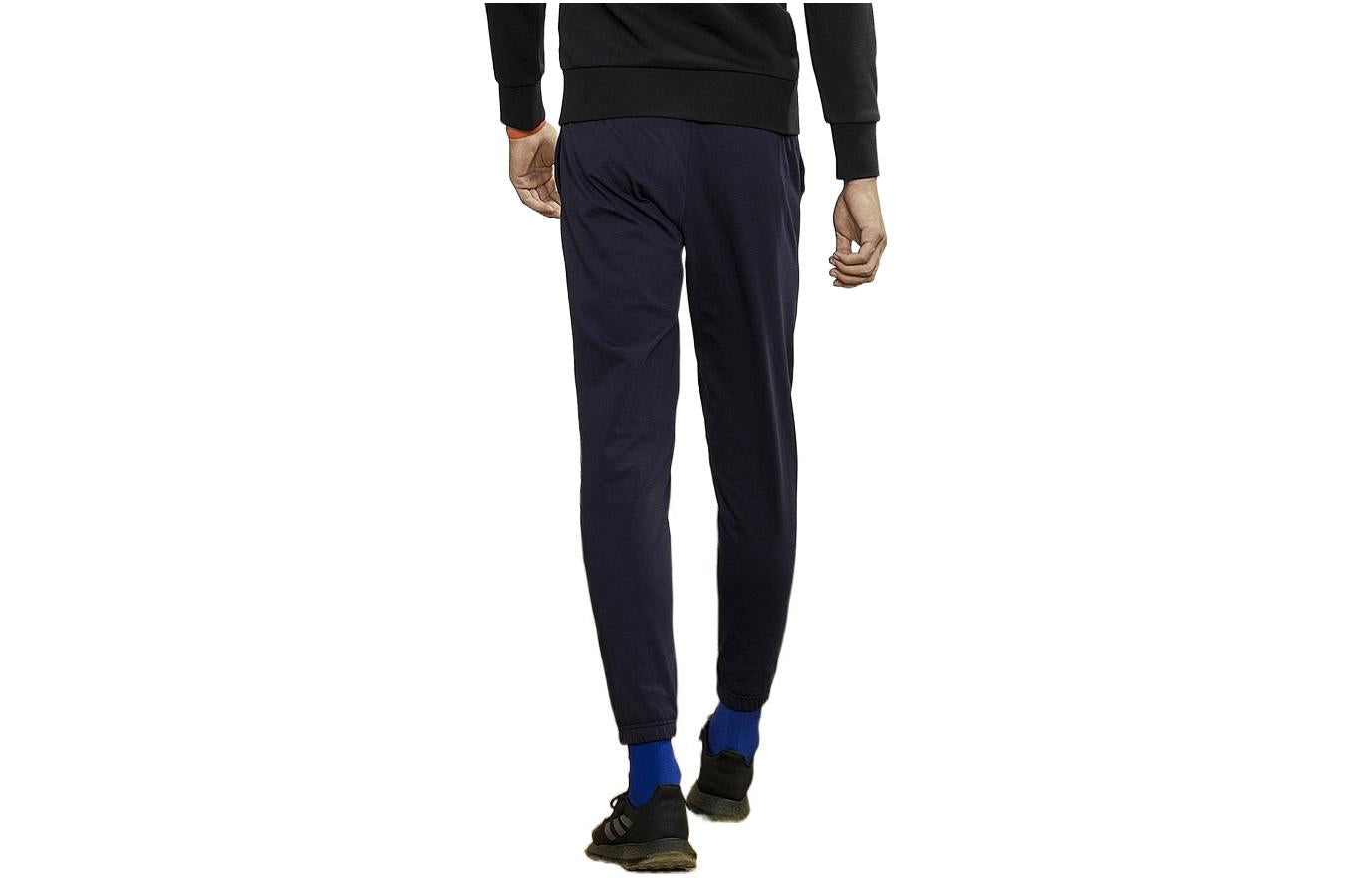 Men's adidas Solid Color Logo Printing Casual Sports Pants/Trousers/Joggers Ink Blue GK8828