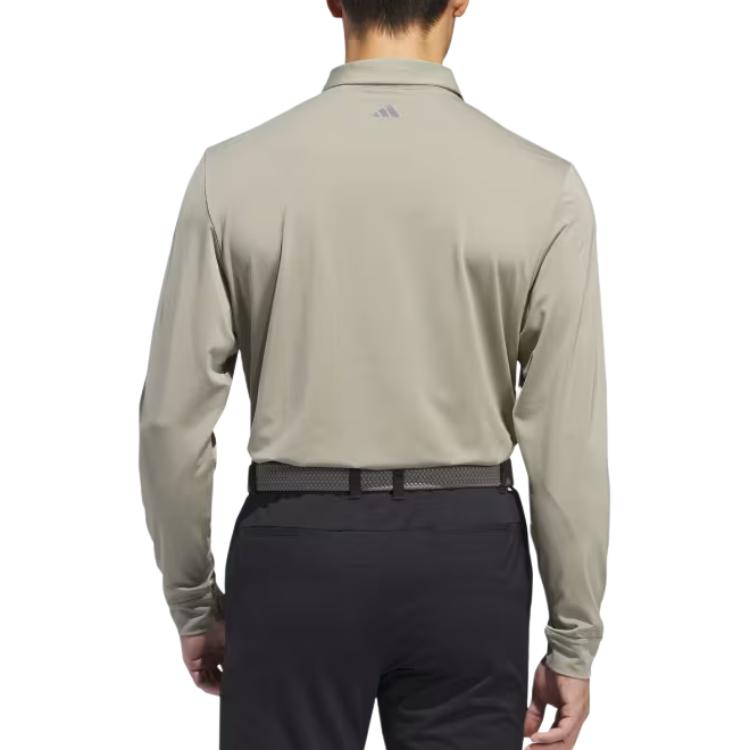 adidas Long Sleeve Polo Shirt Asia Sizing 'Green' IT7212