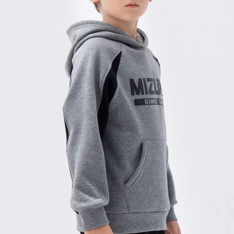 (GS) Mizuno Casual Hoodie 'Grey' 32CA2A18