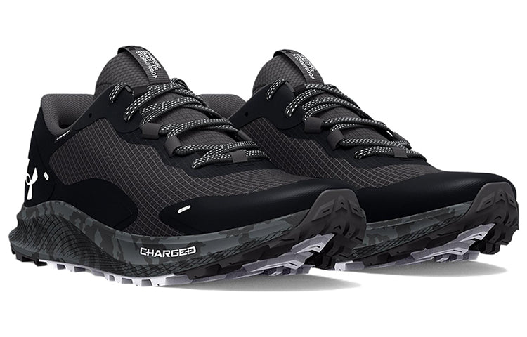 (WMNS) Under Armour Charged Bandit Trail 2 'Black Jet Grey Camo' 3024763-002