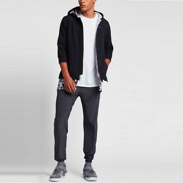 Men's Nike Mvp Bhm Basketball Sleeve Quick Dry Jacket Black 885851-010