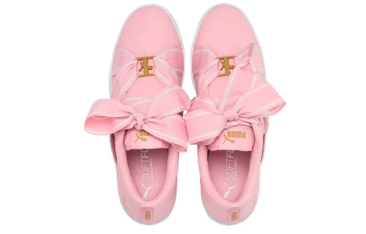 (WMNS) PUMA Smash Buckle Casual Board Shoes Pink/White 368081-08