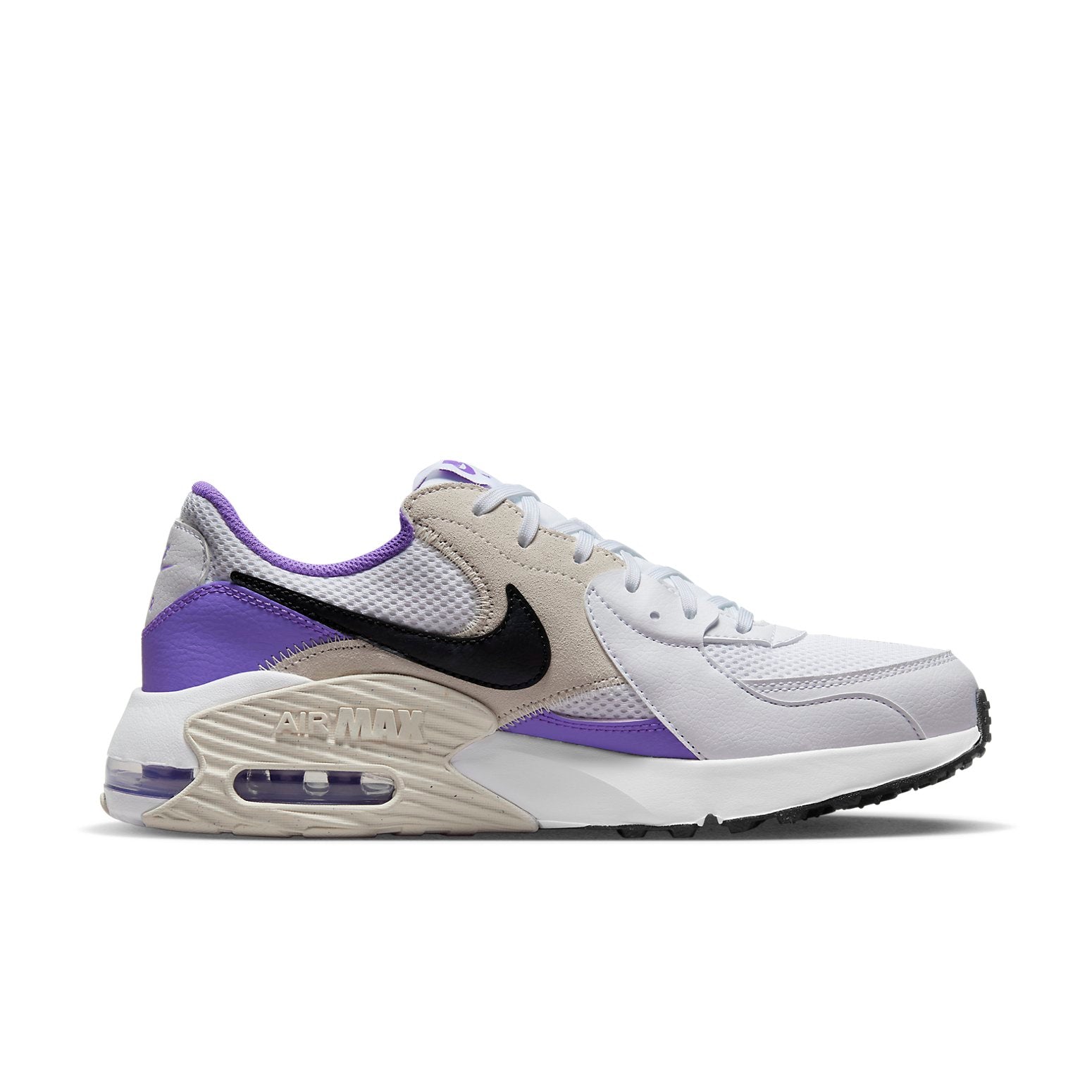Nike Air Max Excee Shoes 'White Action Grape Black' CD4165-118