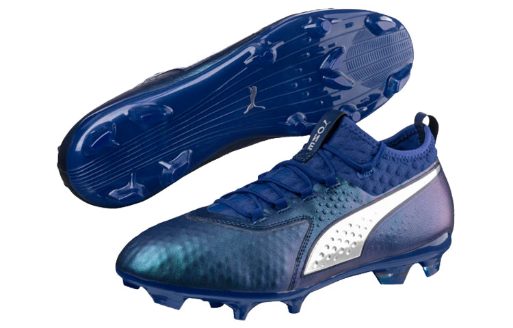 PUMA One2 Leather FG Firm Ground 'Blue' 104740-03