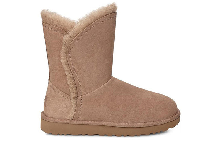 (WMNS) UGG Classic Short Fluff High-Low Fleece Lined Stay Warm Cozy 1103746-AMP