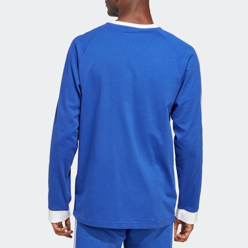 adidas Adicolor Classics 3-Stripes Long Sleeve Tee 'Semi Lucid Blue' IA4878