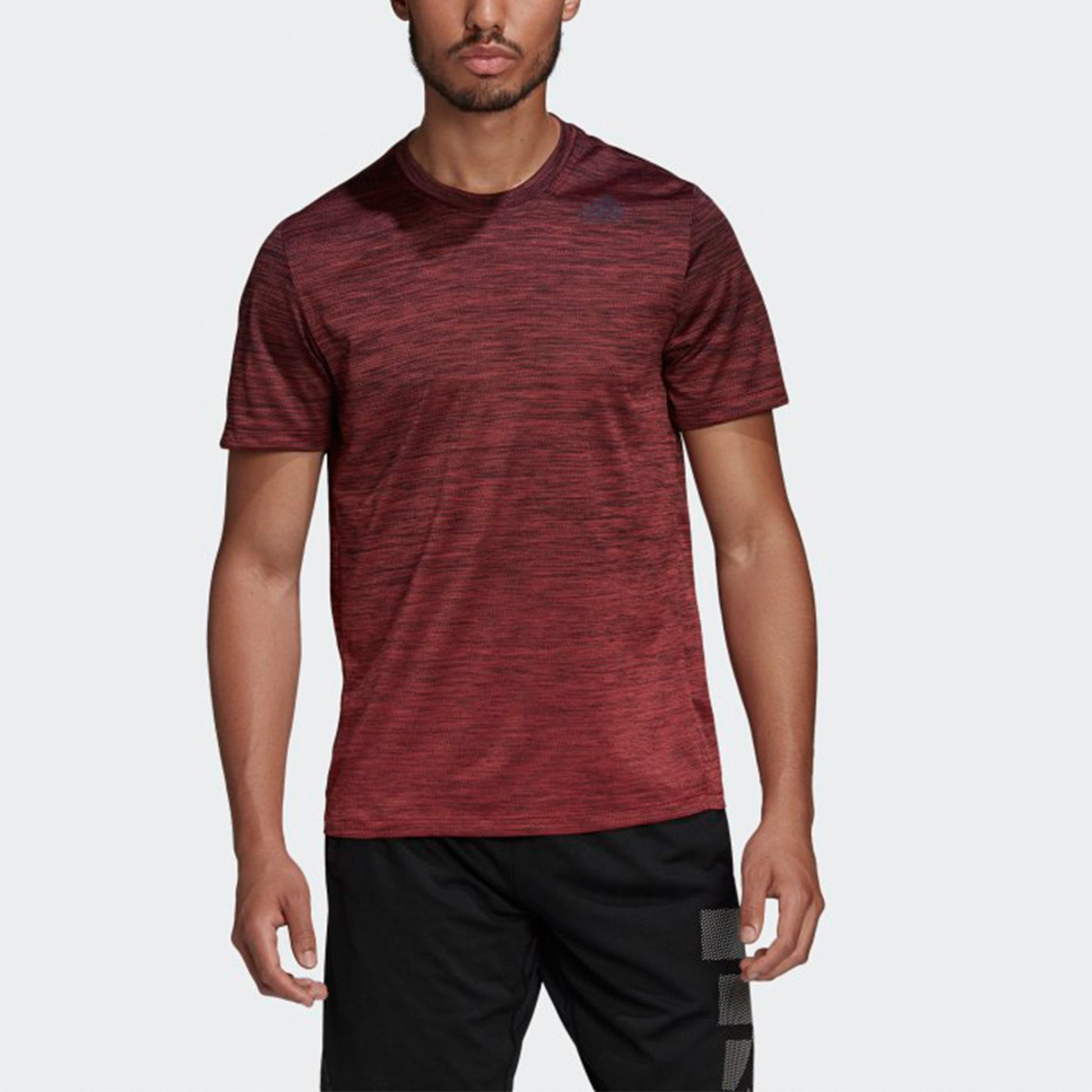 adidas Gradient Tee Sports Round Neck Short Sleeve Red GC8411