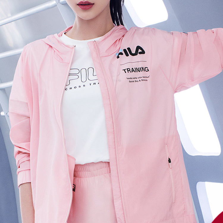 (WMNS) FILA Athletics Woven Pink Jacket A11W021705F-LP