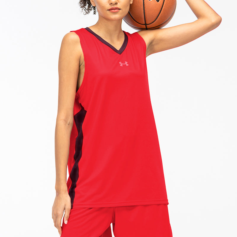 Under Armour Basketball Jerseys 'Red' 21500107-600