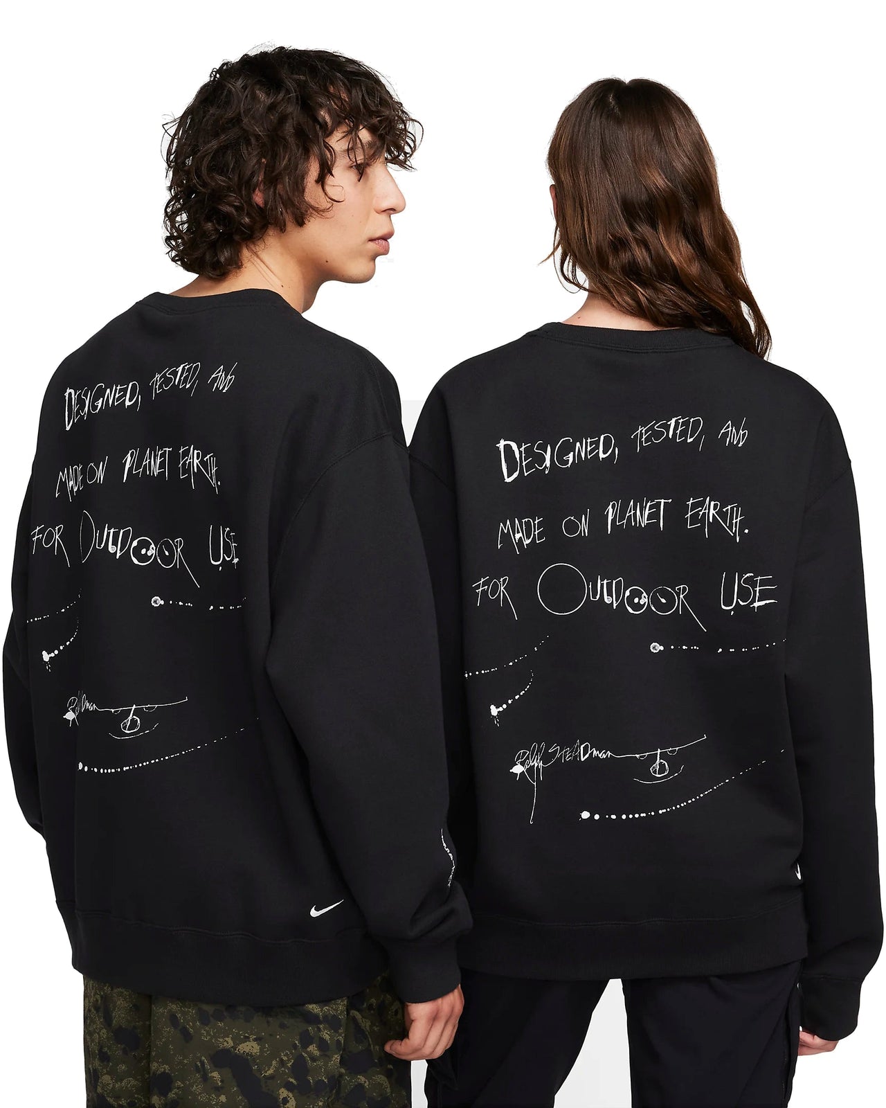 Nike ACG Therma-FIT Fleece Crew Asia Sizing 'Black' FD8761-010