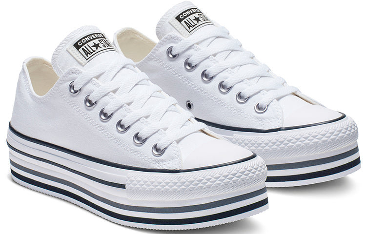 (WMNS) Converse Chuck Taylor All Star Platform Sponge Cake Sole Pure White 563971C