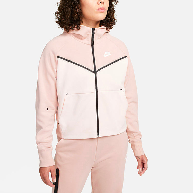 (WMNS) Nike Casual Sports Hooded Jacket 'Pink' CW4299-601