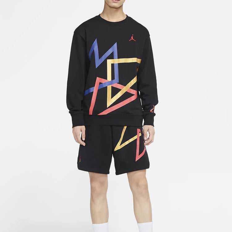 Men's Air Jordan Sport DNA Knit Round Neck Black CZ5468-010
