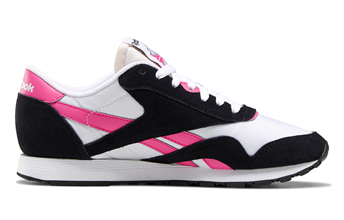 (WMNS) Reebok Classic Nylon 'Black White Pink' FY1072
