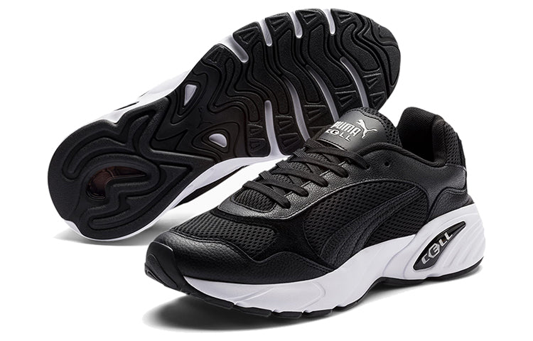 PUMA Cell Viper Leather Black/White Low sneakers 370996-04