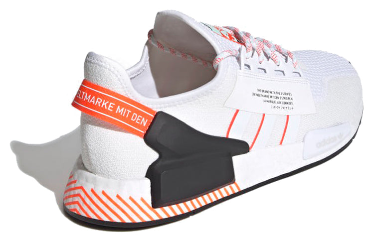 adidas NMD_R1 V2 'White Solar Red' FW6410