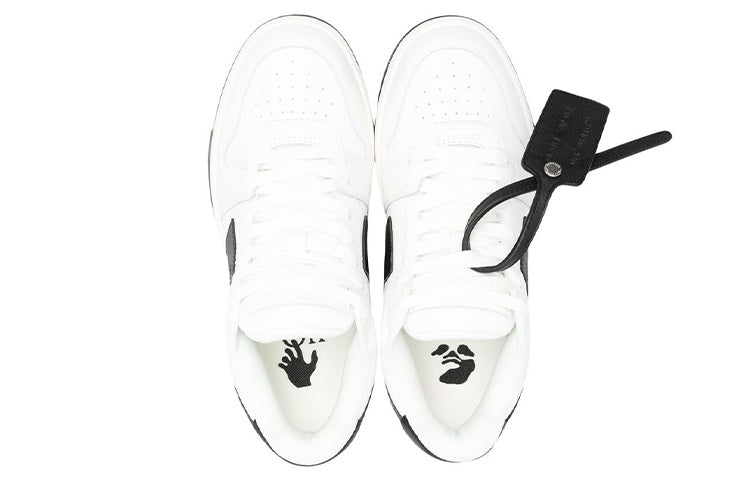 (WMNS) Off-White Out Of Office Low-Top Sneaker 'White Black' OWIA259C99LEA0010110