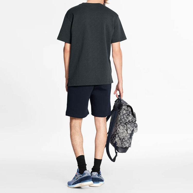 LOUIS VUITTON Men's SS21 3D Monogram Black 1A8H8N