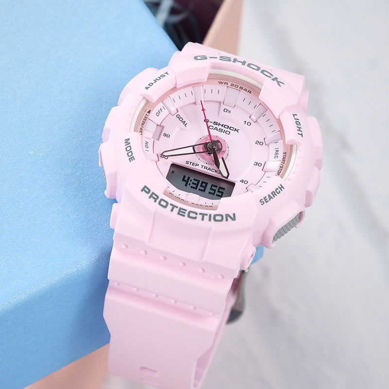 CASIO G-Shock Analog-Digital 'Pink' GMA-S130-4APR
