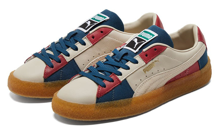 PUMA Suede 'Crepe Patch - Peyote Blue Red' 381195-01