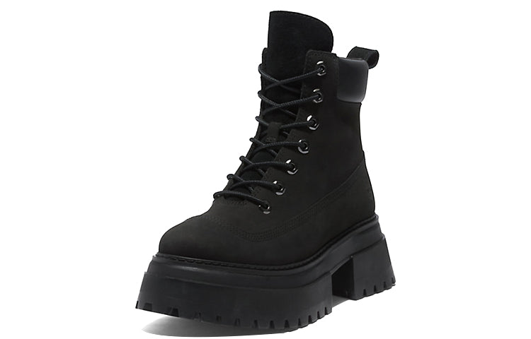(WMNS) Timberland Sky 6 Inch Lace Up Boots 'Black Nubuck' A428J001
