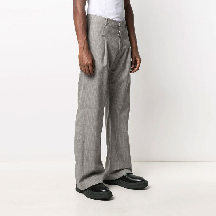 Men's Off-White SS21 Gray Long Pants/Trousers OMCA171R21FAB0010600