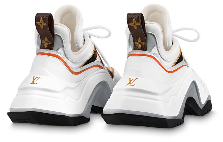 (WMNS) LOUIS VUITTON Archlight 2.0 Platform Sneakers 'White Fire' 1ABI03