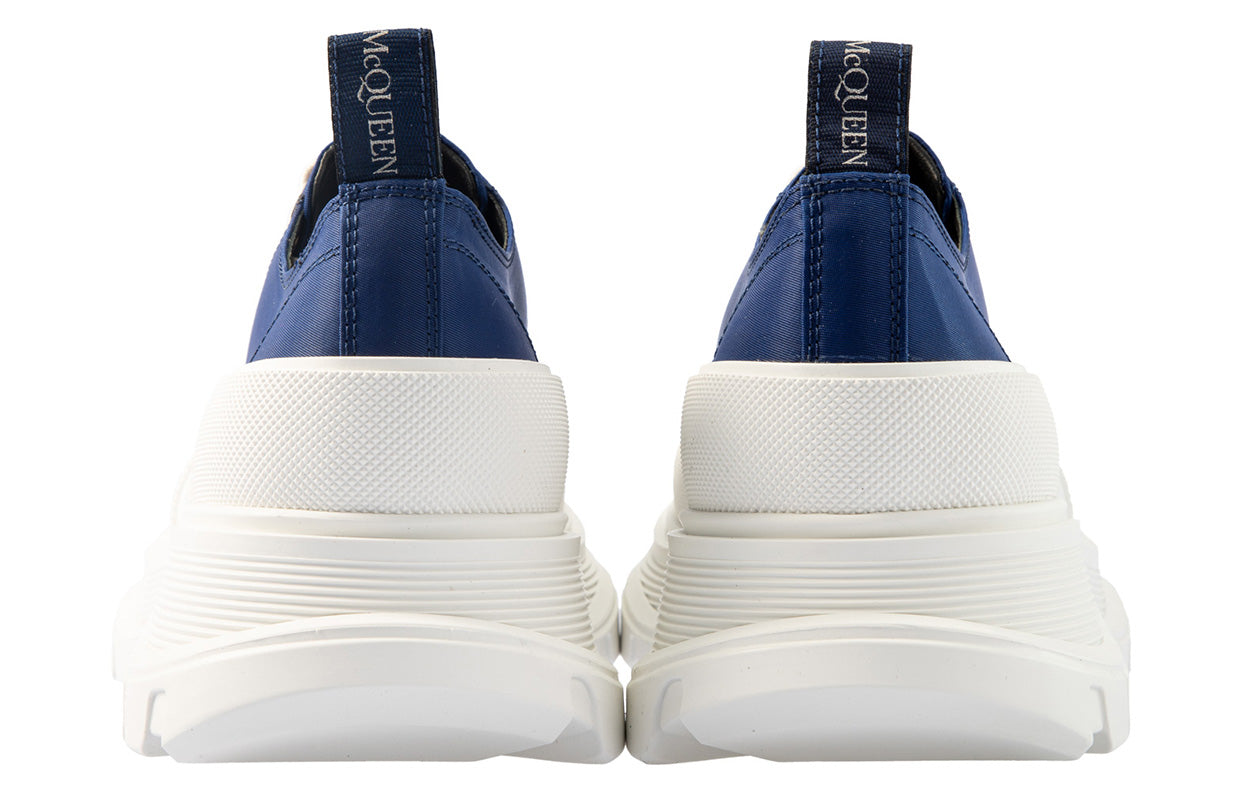 Alexander McQueen Tread Slick Lace Up Sneakers 'Blue Denim' 604257W4IF14477
