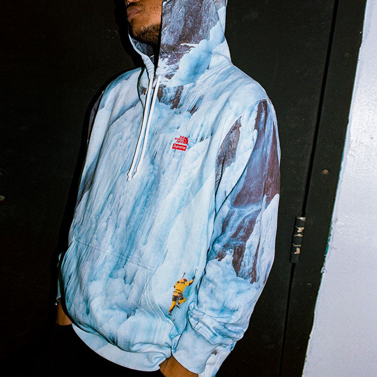 Supreme SS21 Week 5 Supreme x The North Face Ice Climb Hooded Sweatshirt SUP-SS21-564