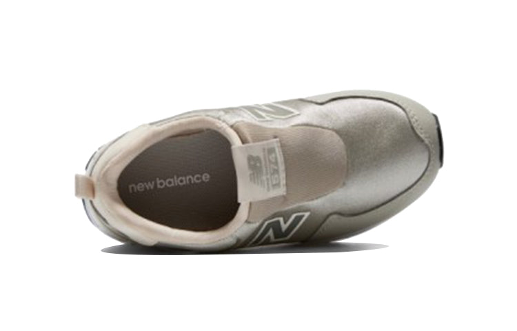 (TD) New Balance 574 Series Low-Top Running Shoes Grey/Green IZ574SLD
