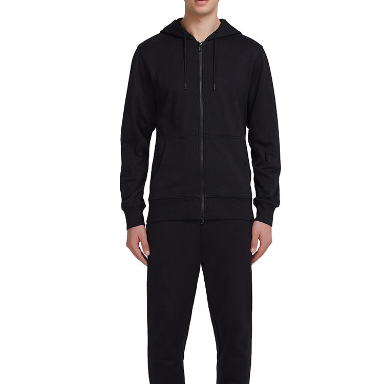 Men's Y-3 Back Large Logo Casual Jacket Black P98172