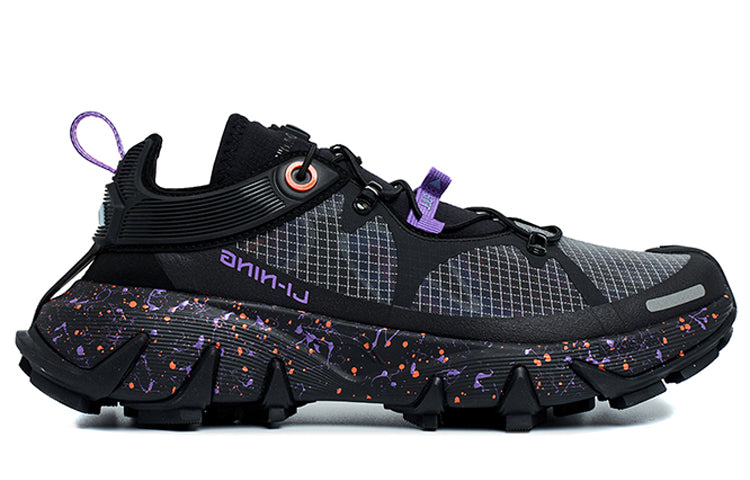 (WMNS) Li-Ning WuXing Paris Fashion Week SS21 'Black Purple' AGBR056-2