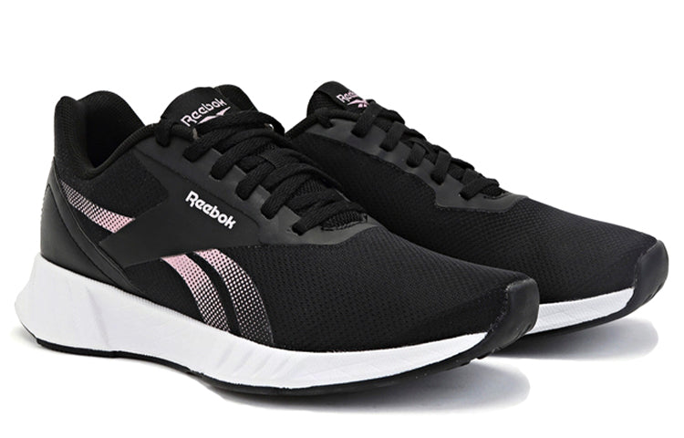 (WMNS) Reebok Lite Plus 2.0 Shoes Black/Pink/White FZ4052